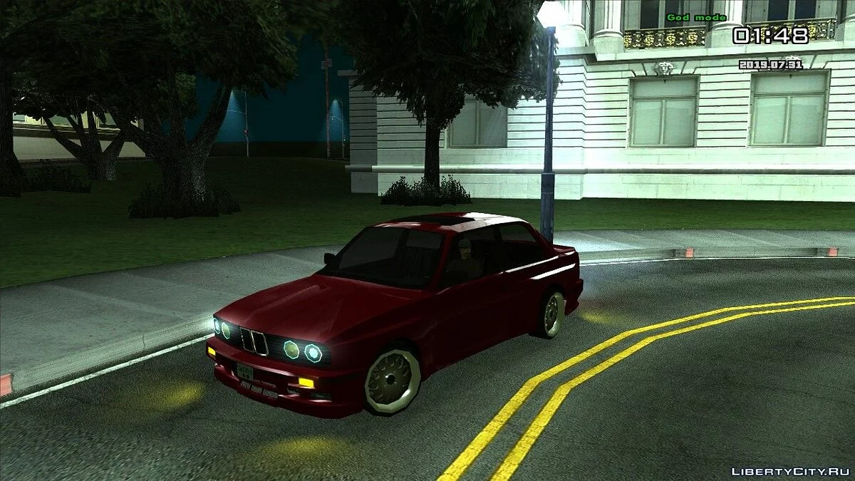 BMW E30 полностью тюнингуемый / GTA San Andreas