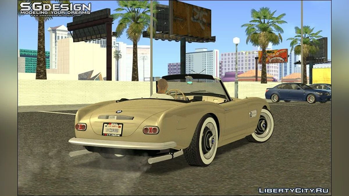1959 BMW 507 - Stock / GTA San Andreas