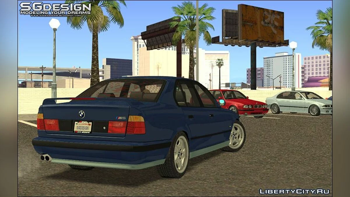 1991 BMW E34 M5 - Stock / GTA San Andreas