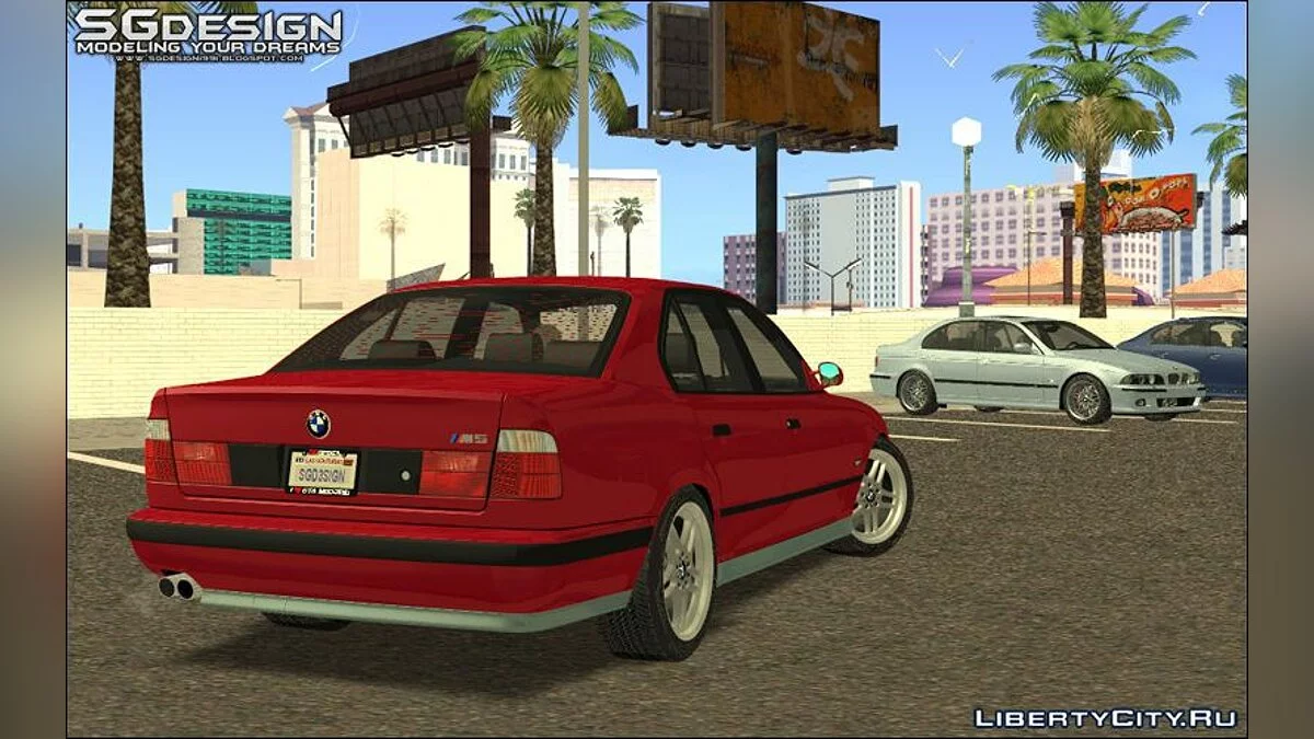 1995 BMW E34 M5 - Stock / GTA San Andreas