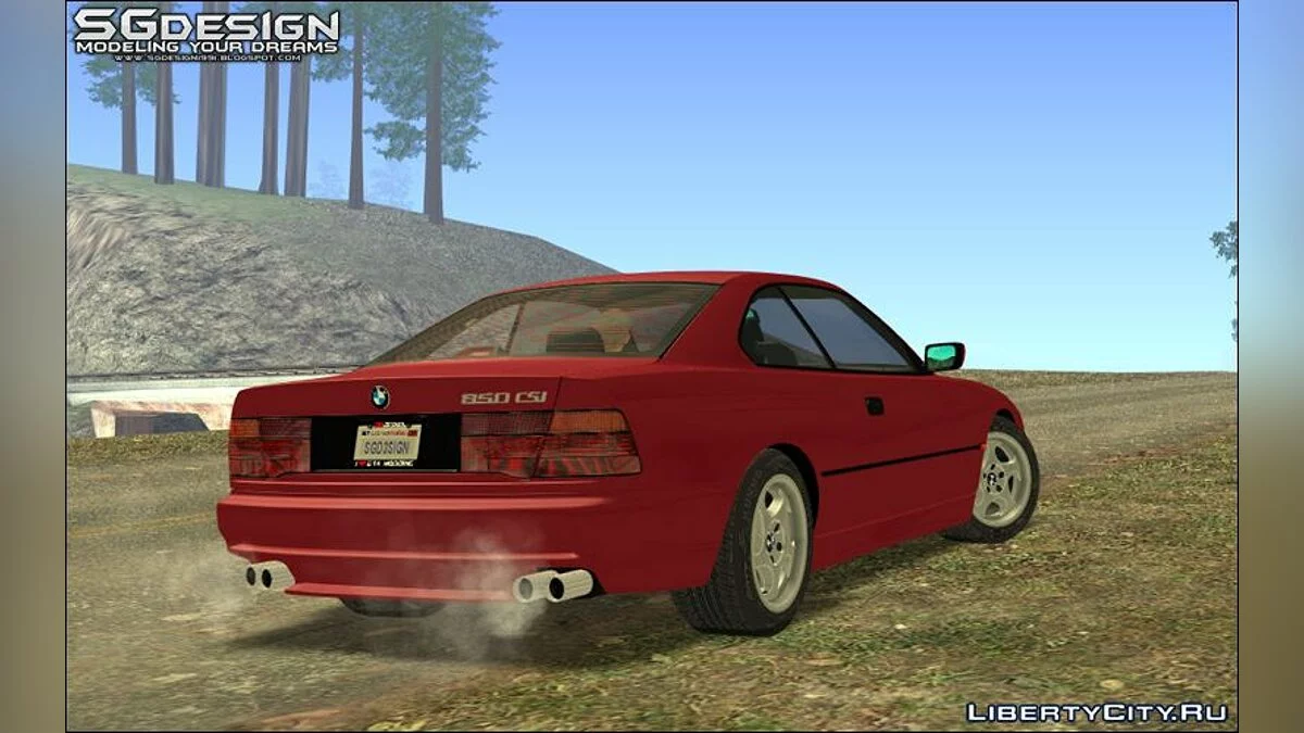 1996 BMW E31 850CSi - Stock / GTA San Andreas