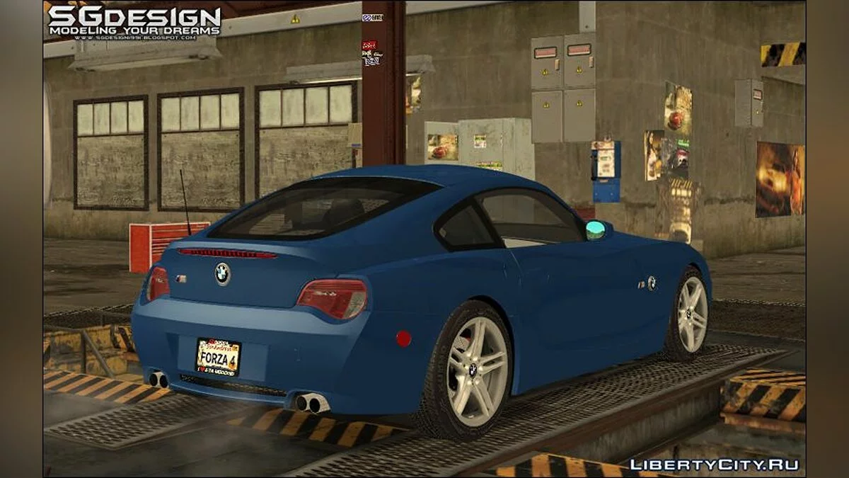 2008 BMW Z4M Coupe - Stock / GTA San Andreas