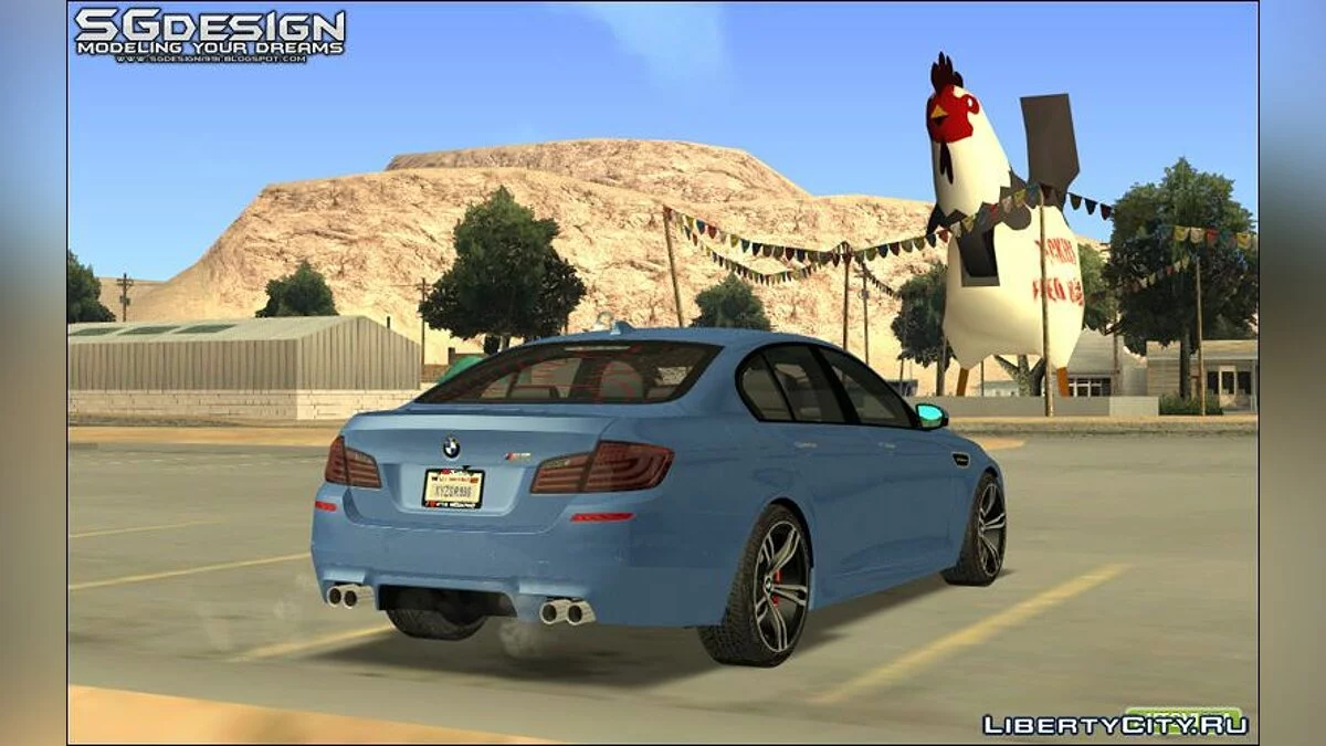 2012 BMW F10 M5 - Stock / GTA San Andreas