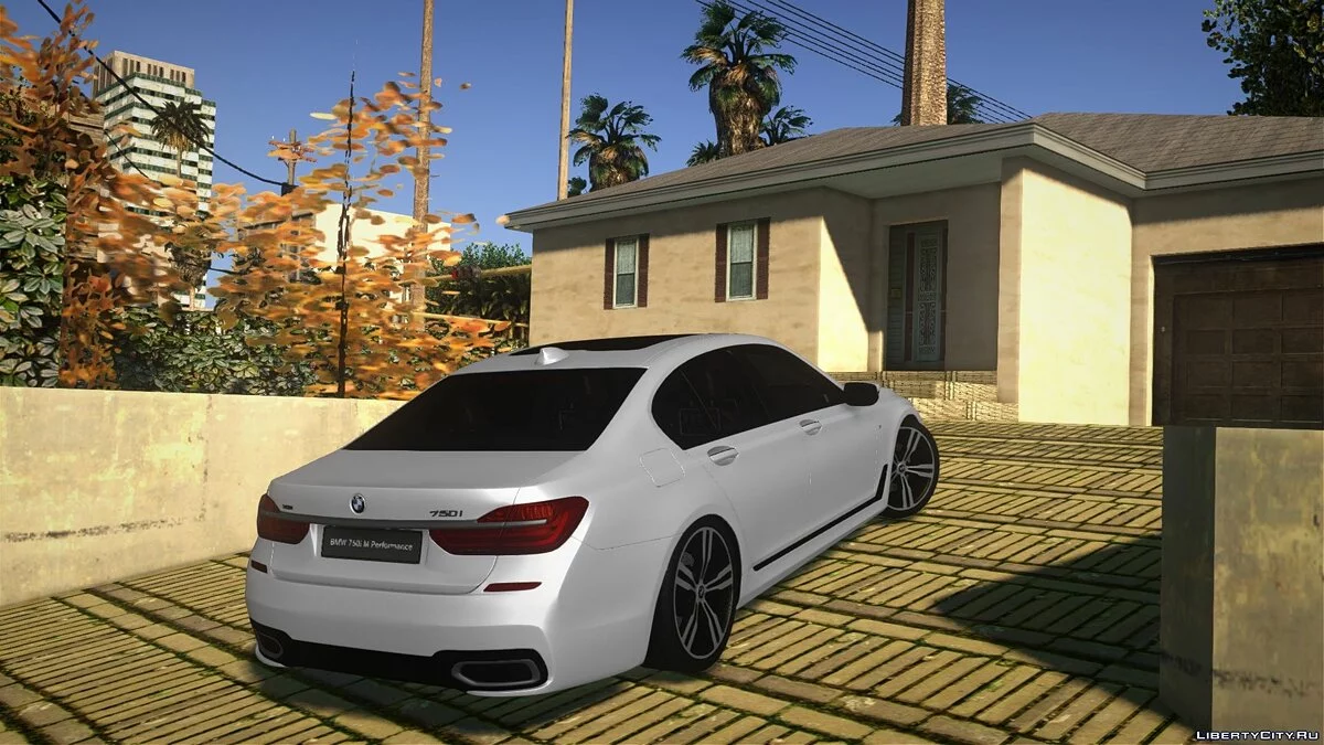 Download BMW 7 Series M750 for GTA San Andreas