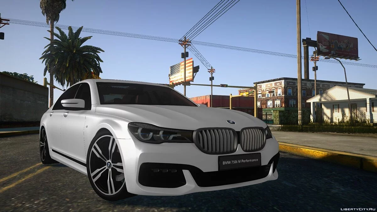 BMW 7-Series M750 / GTA San Andreas