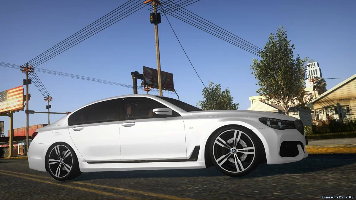 BMW 7-Series M750 / GTA San Andreas