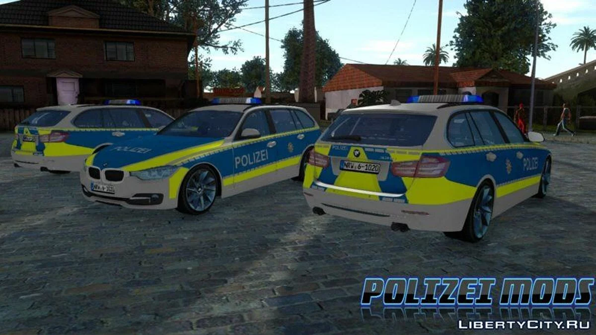 BMW F31 Polizei. NRW V1.0 / GTA San Andreas