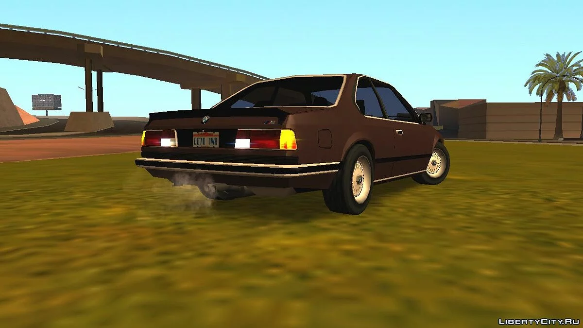 BMW M635CSi E24 1986 / GTA San Andreas