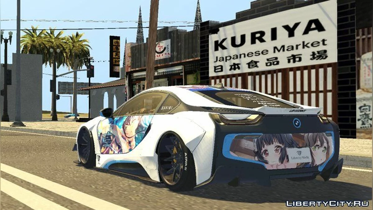 2017 BMW I8 Liberty Walk / GTA San Andreas