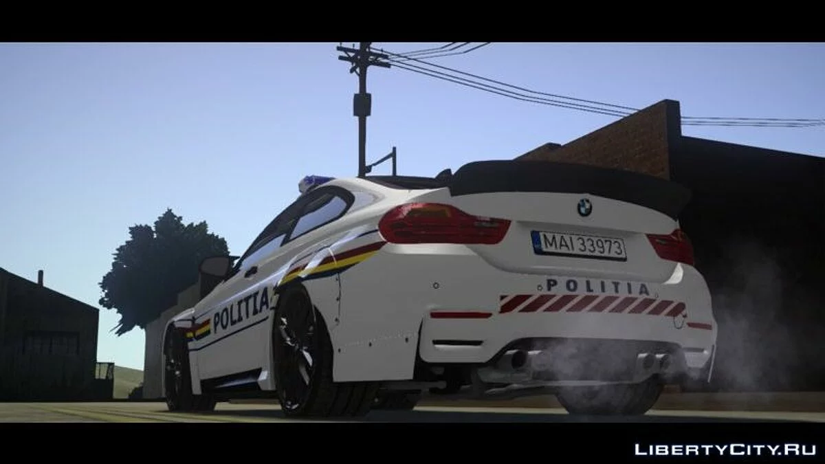 2018 BMW M4 Widebody - Politia Romana / GTA San Andreas
