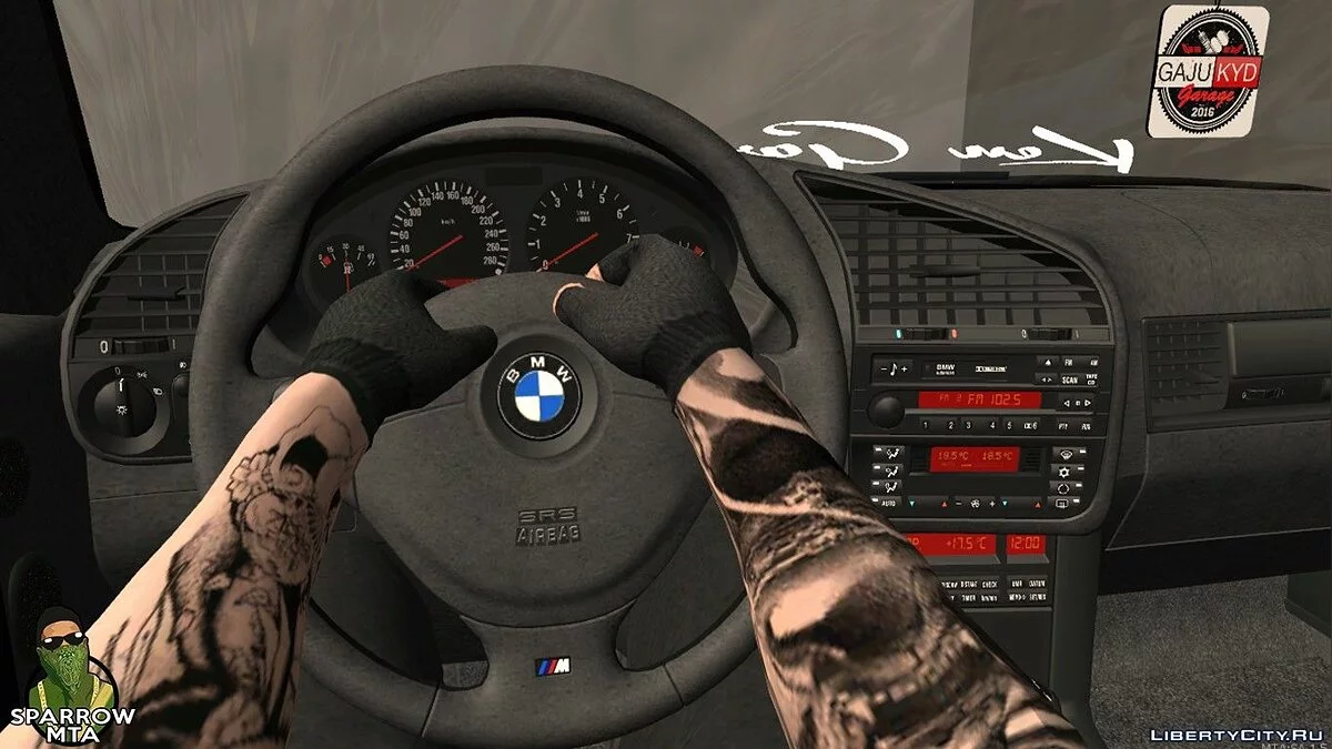 BMW E36 с тюнингом / GTA San Andreas