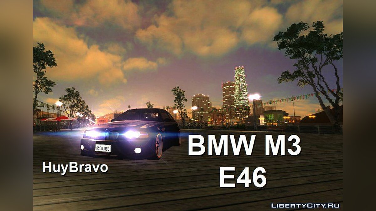 Скачать BMW M3 E46 + Новые звуки для GTA San Andreas