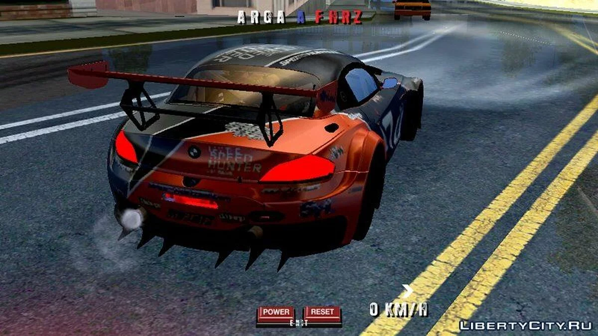 BMW Z4 GT3 / GTA San Andreas