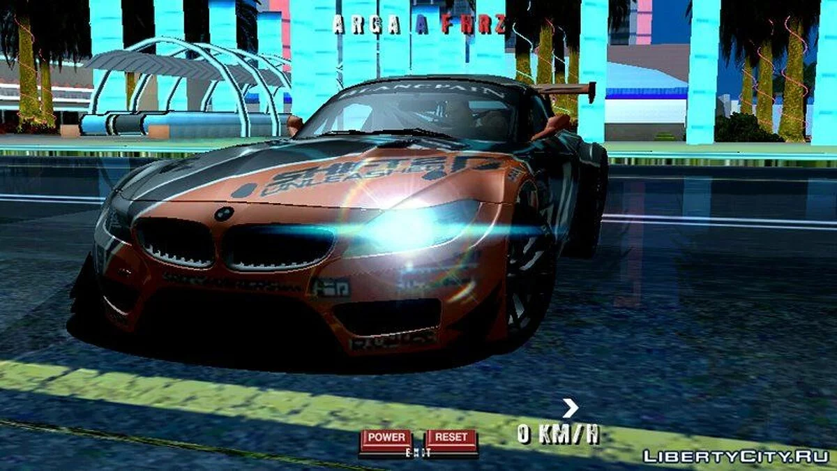 BMW Z4 GT3 / GTA San Andreas