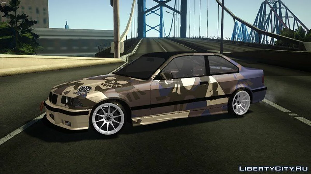 1998 BMW E36 Drift by Hazzard Garage / GTA San Andreas