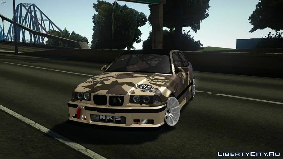 1998 BMW E36 Drift by Hazzard Garage / GTA San Andreas