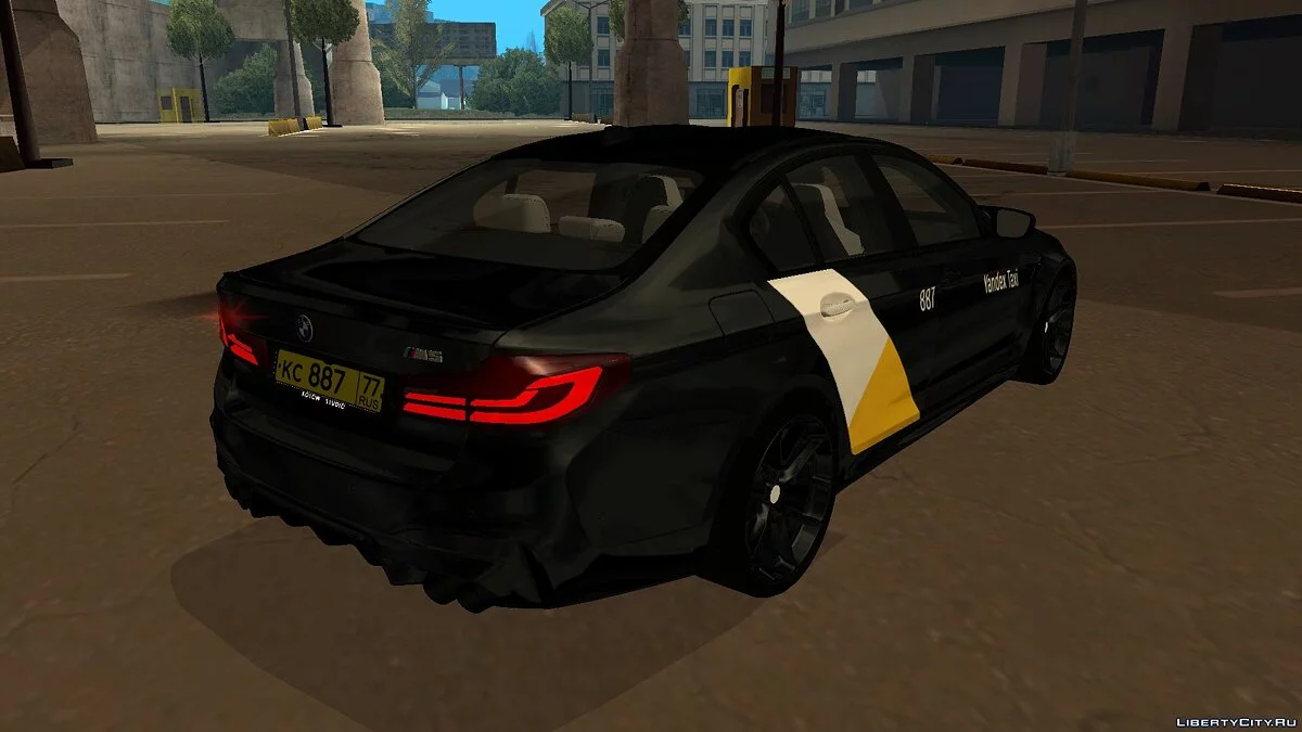 BMW M5 F90 “Yandex Taxi” (Black) / GTA San Andreas