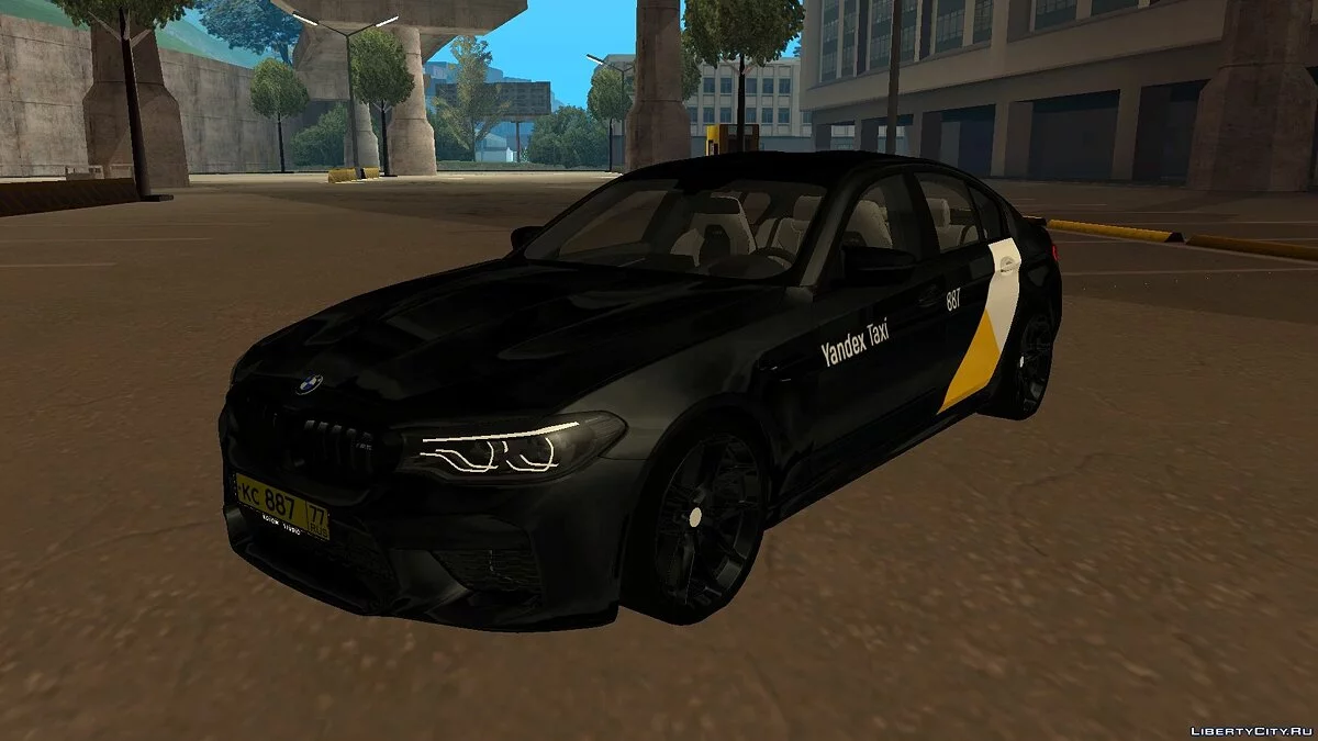 BMW M5 F90 “Yandex Taxi” (Black) / GTA San Andreas