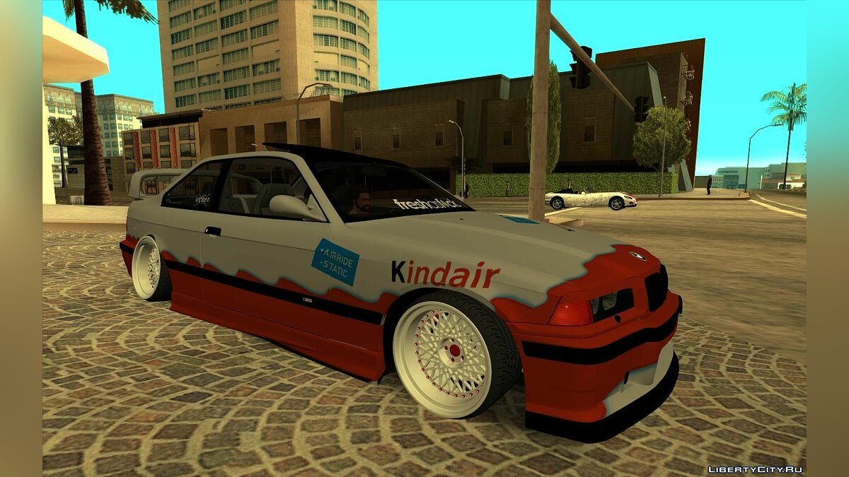 Скачать 1998 BMW E36 M3 - Kindair Edition для GTA San Andreas