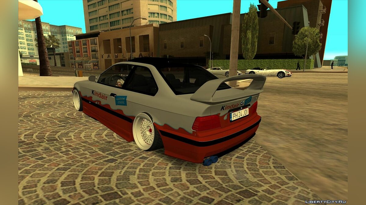 Скачать 1998 BMW E36 M3 - Kindair Edition для GTA San Andreas