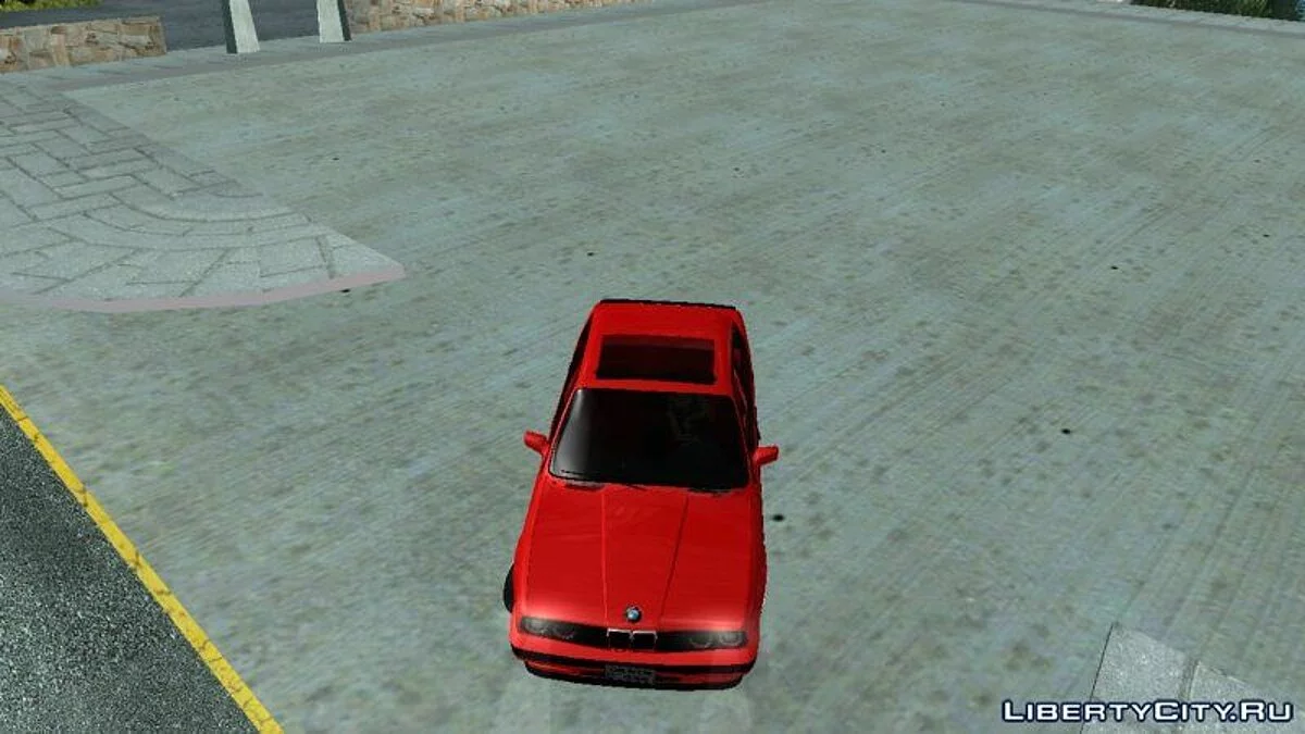 BMW E30 с BBS колесами / GTA San Andreas