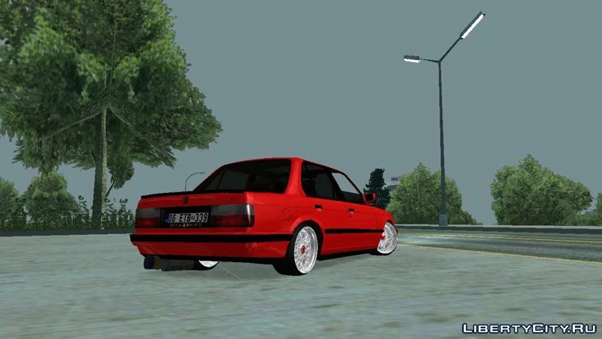 BMW E30 с BBS колесами / GTA San Andreas