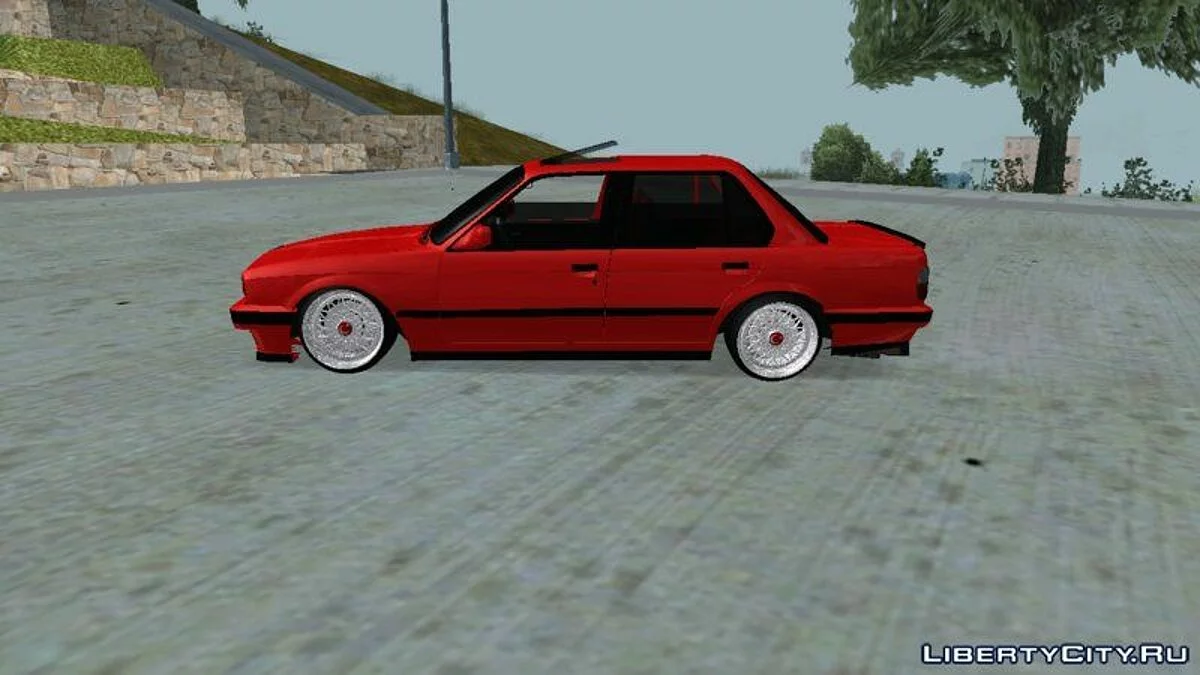 BMW E30 с BBS колесами / GTA San Andreas
