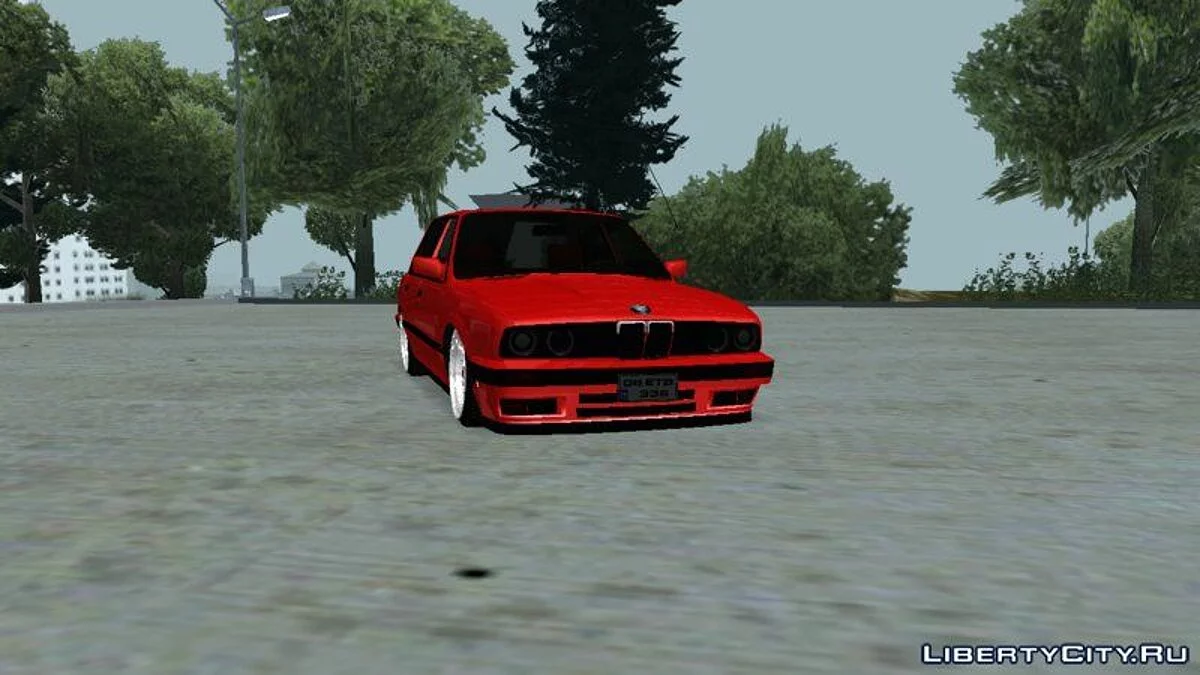 BMW E30 с BBS колесами / GTA San Andreas