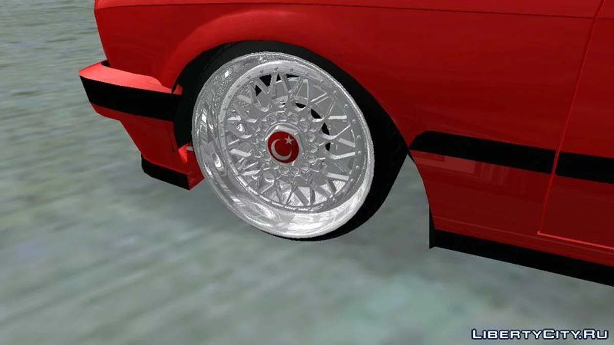BMW E30 с BBS колесами / GTA San Andreas