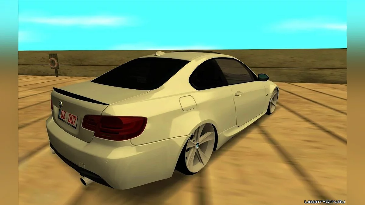 BMW E92 pre-LCI M-Pack V2 / GTA San Andreas