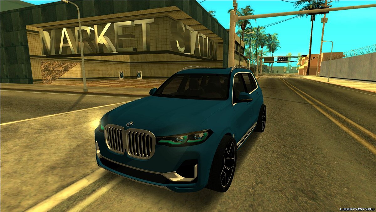 Скачать BMW X7 Xdrive 40i для GTA San Andreas