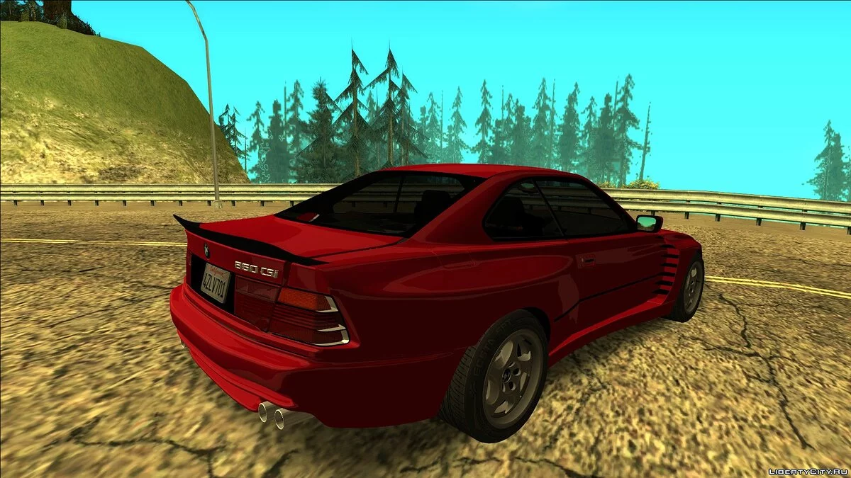 1995 BMW 850CSi / GTA San Andreas
