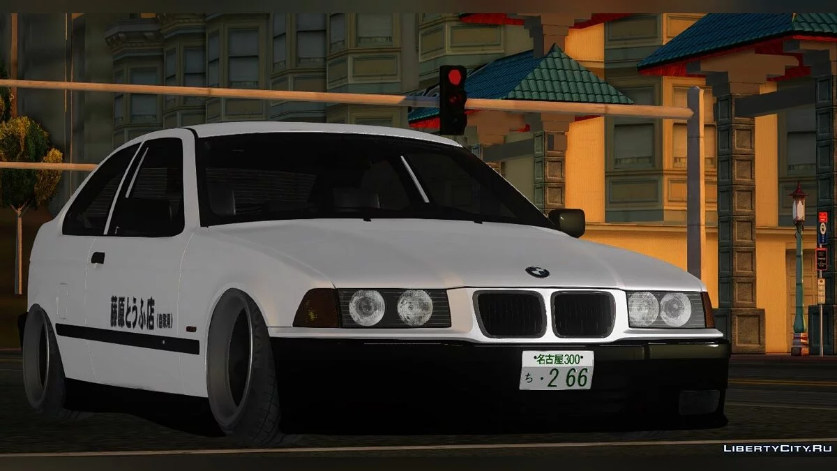 1998 BMW 323ti (E36 Compact) - AE86 Style / GTA San Andreas
