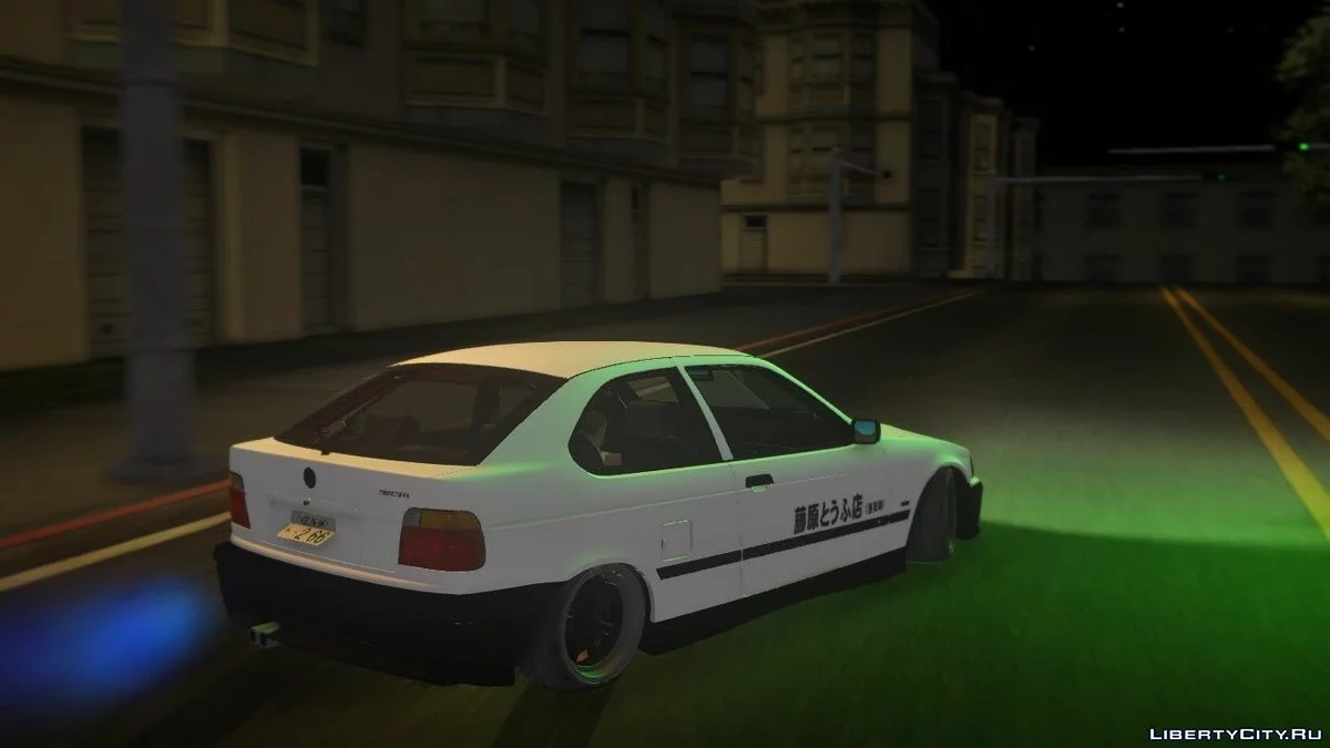 1998 BMW 323ti (E36 Compact) - AE86 Style / GTA San Andreas