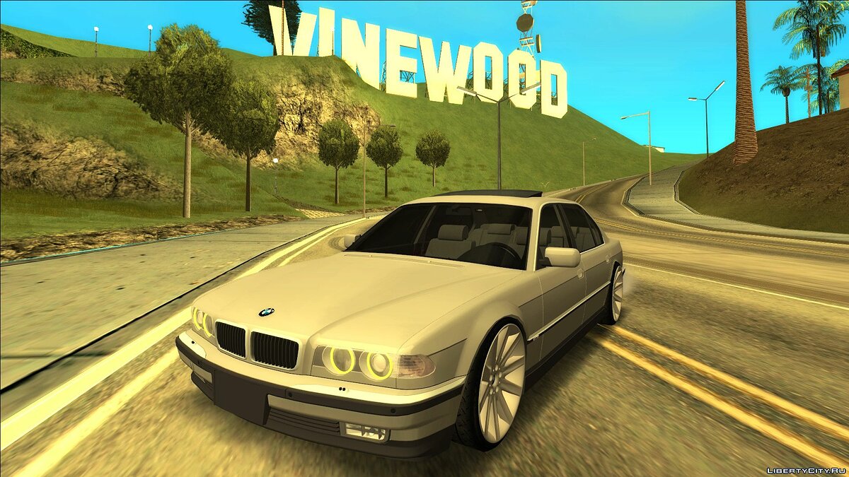 Скачать BMW E38 on Style 95 для GTA San Andreas