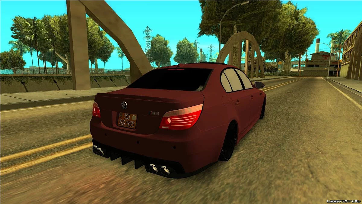 BMW M5 E60 v10 Aze style / GTA San Andreas