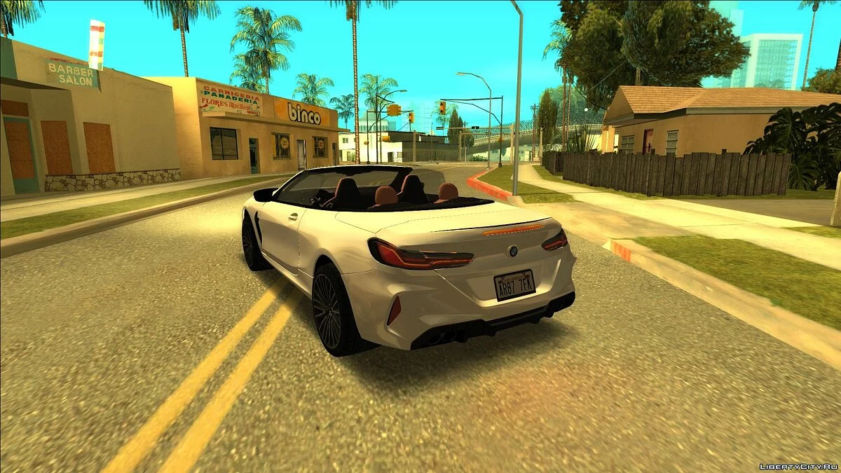 BMW M8 Cabriolet (IVF) / GTA San Andreas