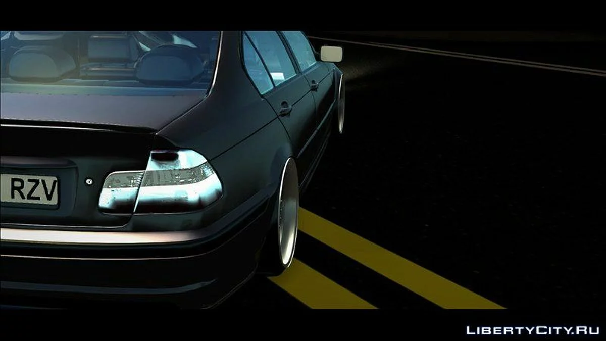 BMW E46 M-Tech Facelift Low / GTA San Andreas