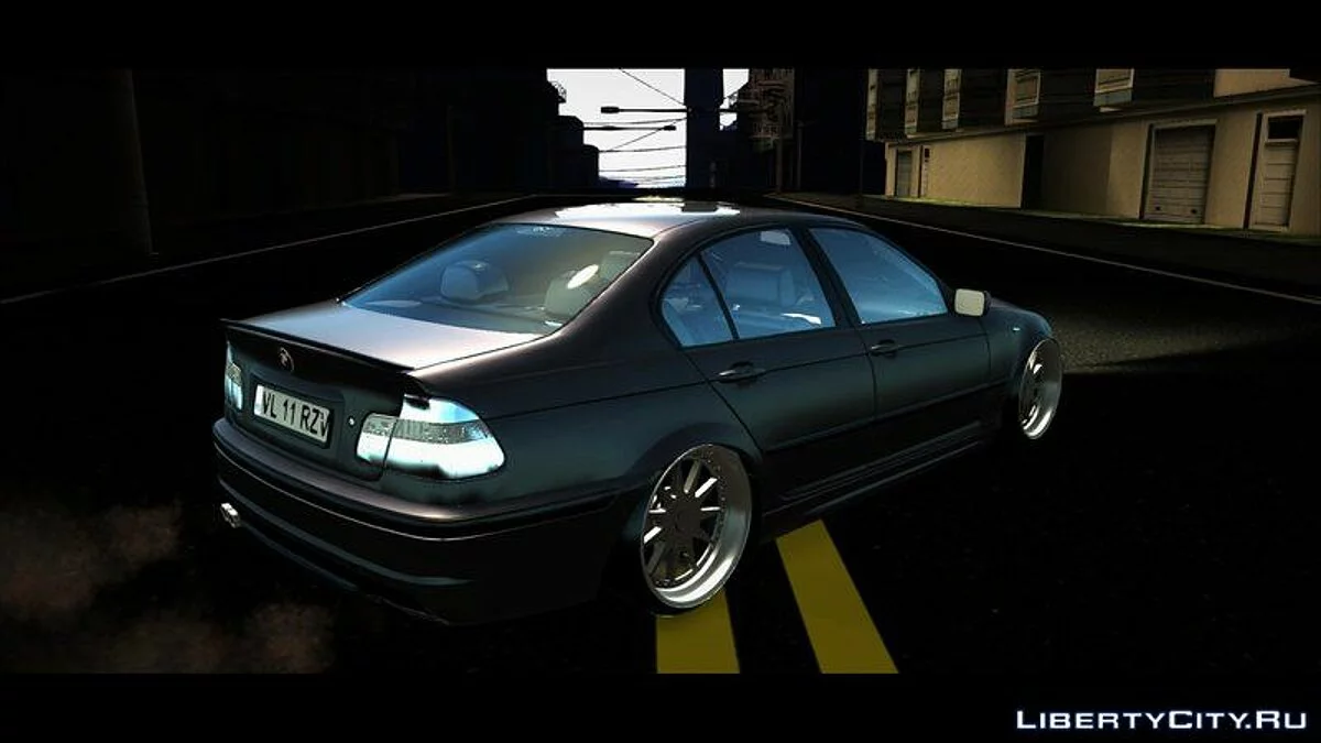 BMW E46 M-Tech Facelift Low / GTA San Andreas