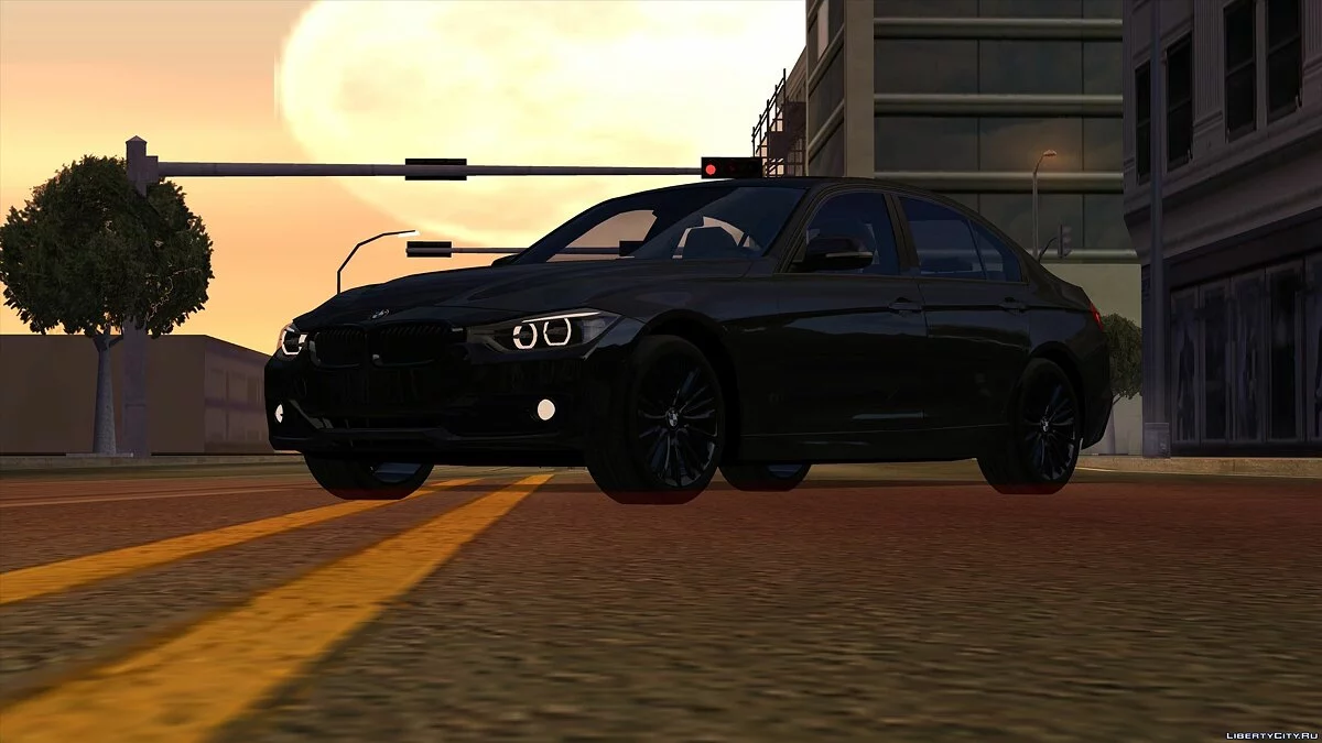BMW 3 - series F30 с тюнингом / GTA San Andreas