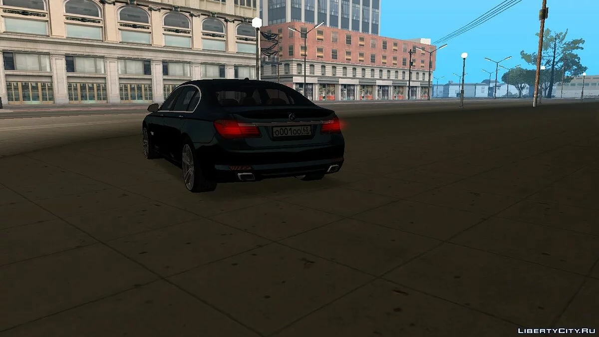 BMW 7-series F01 / GTA San Andreas