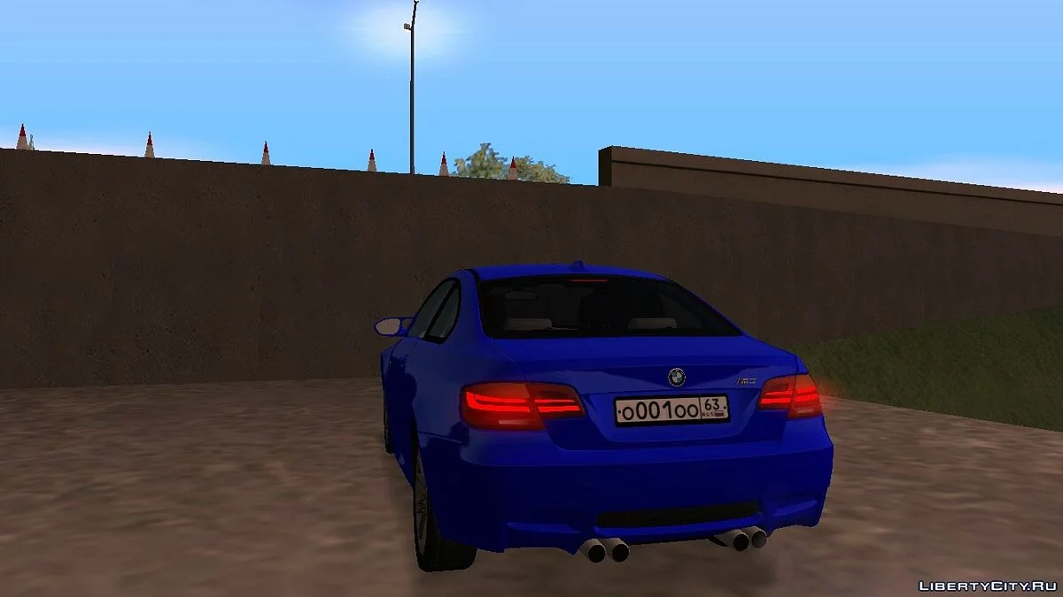 BMW M3 E92 с тюнингом / GTA San Andreas