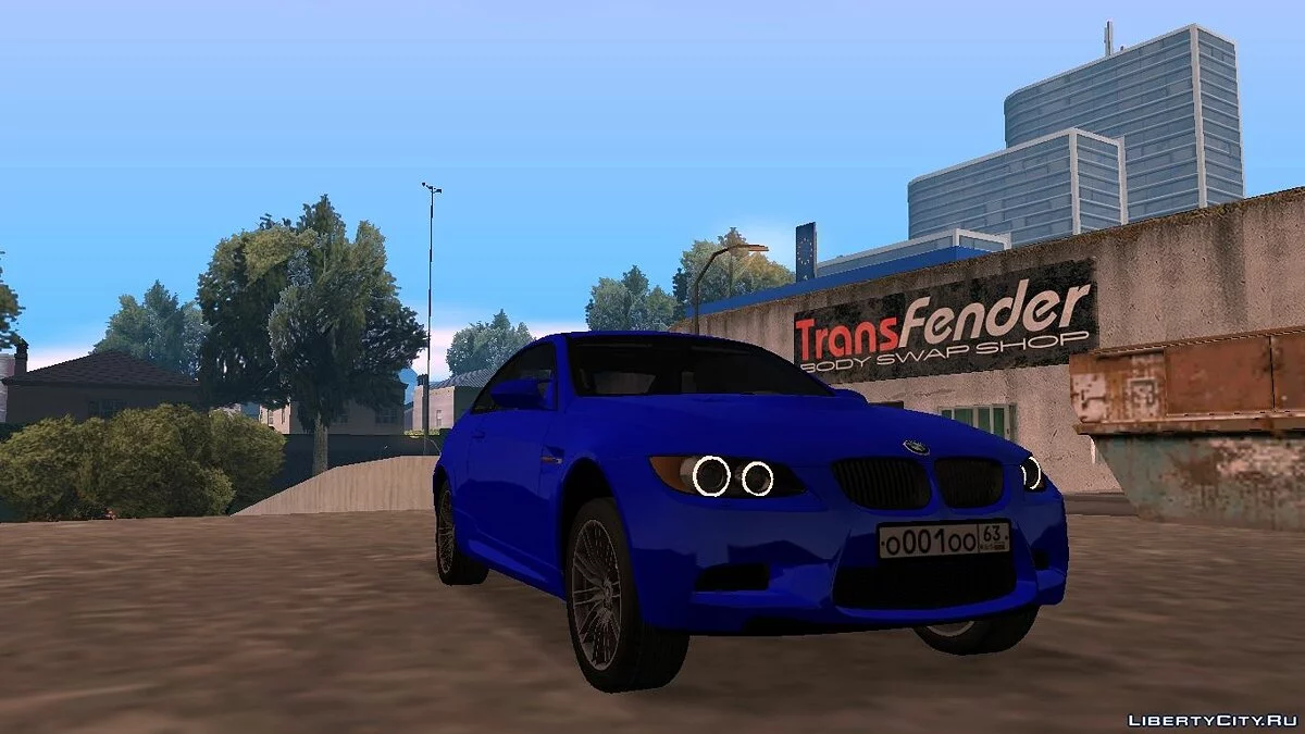 BMW M3 E92 с тюнингом / GTA San Andreas