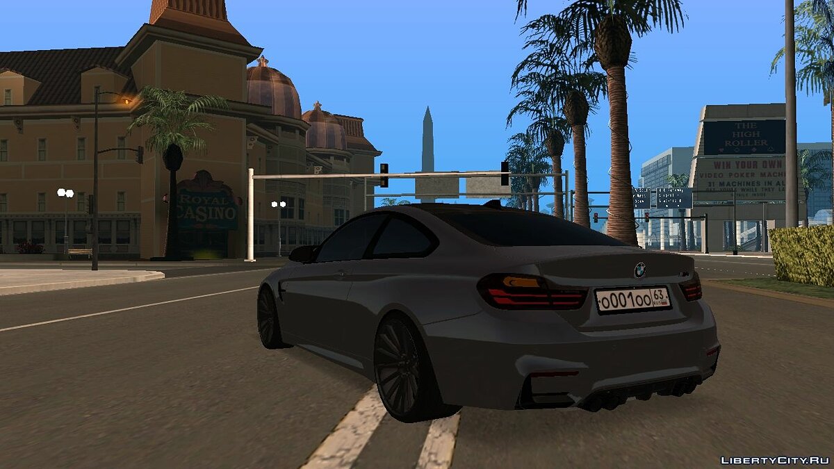 Скачать BMW M4 с тюнингом для GTA San Andreas