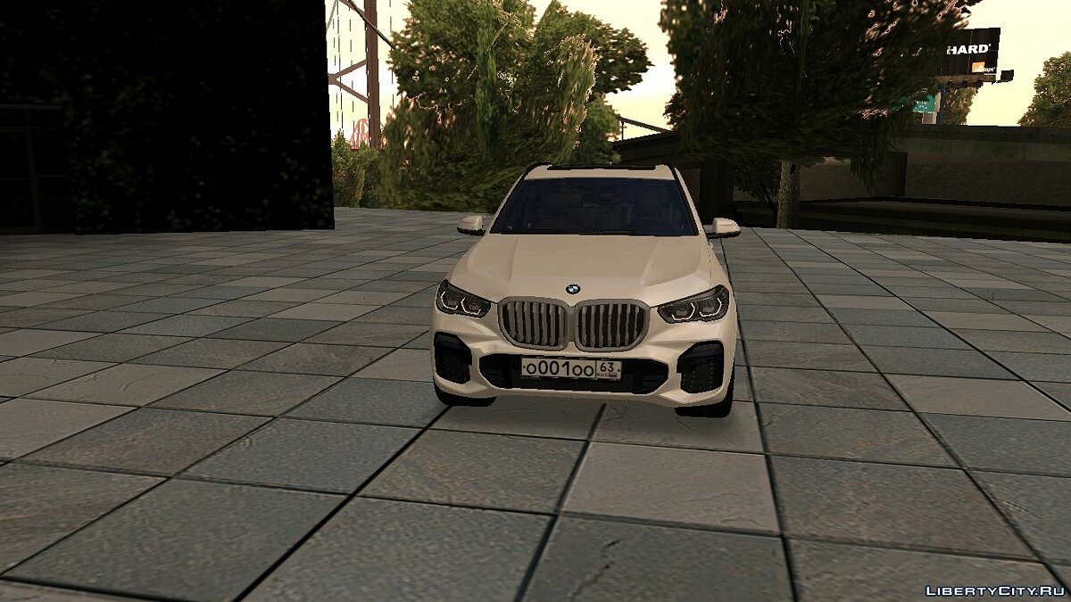 Скачать BMW X5 G05 с тюнингом для GTA San Andreas