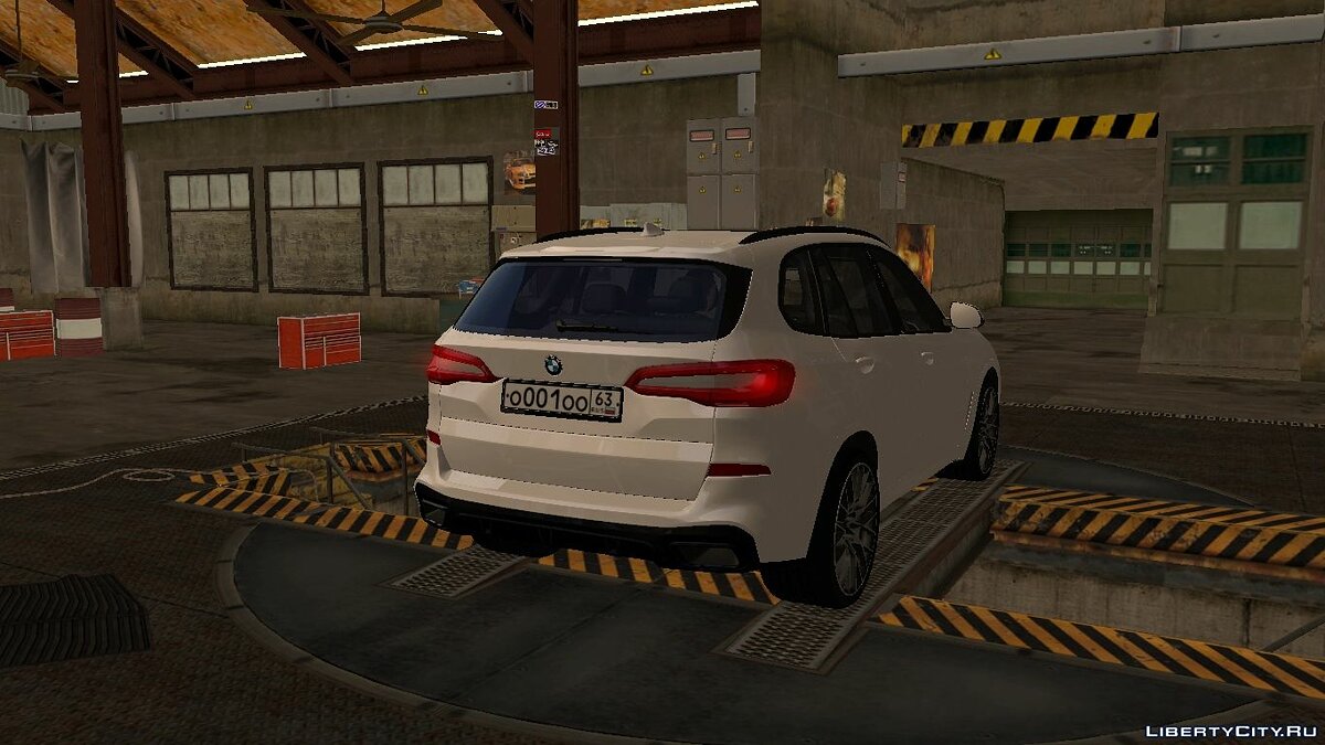 Скачать BMW X5 G05 с тюнингом для GTA San Andreas