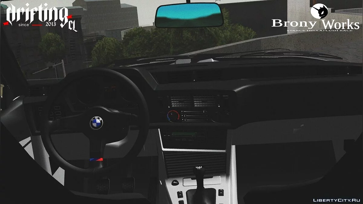 BMW E635 CSI stance / GTA San Andreas