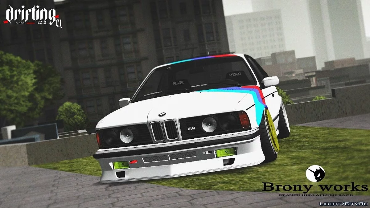 BMW E635 CSI stance / GTA San Andreas