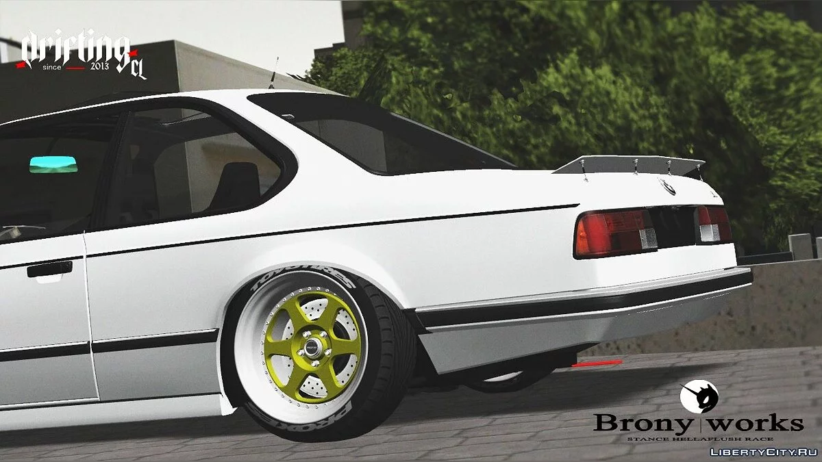 BMW E635 CSI stance / GTA San Andreas