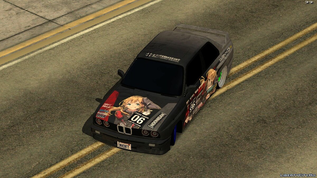 Скачать BMW M3 E30 Drift Edition для GTA San Andreas